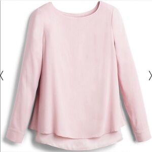 White House Black Market Long Sleeve Blouse